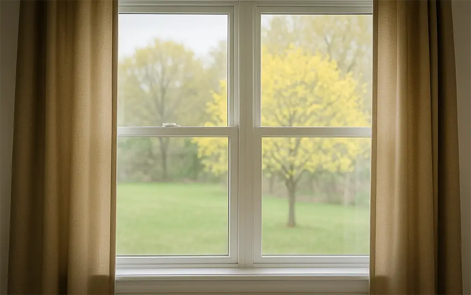 Keep windows closed during the spring to keep allergens at bay.