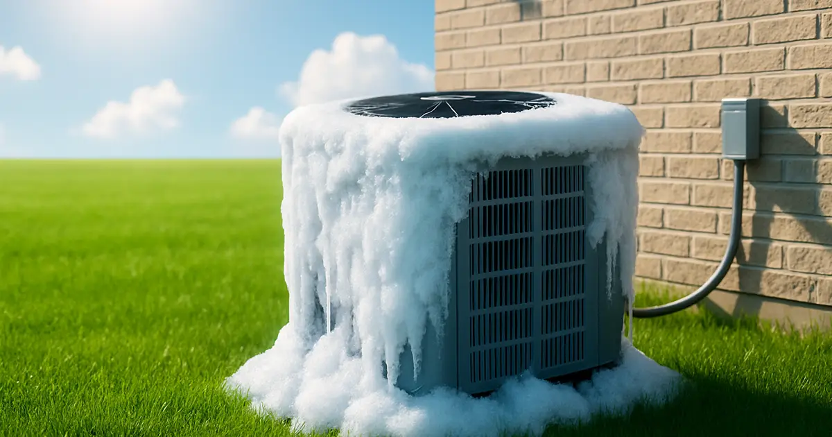 Is your Air Conditioner freezing up in the middle of summer?