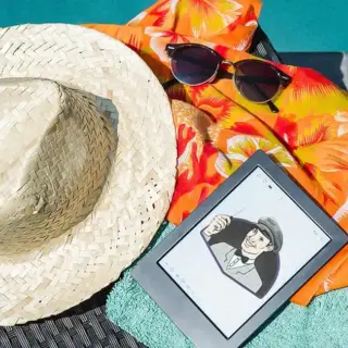 Summertime is sunhats, sunglasses, and kindles. And AC of course.