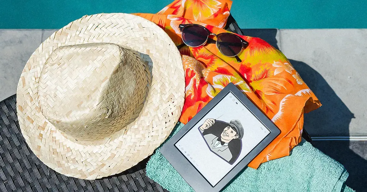 Summertime is sunhats, sunglasses, and kindles. And AC of course.